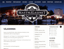 Tablet Screenshot of mastmagasinet.com